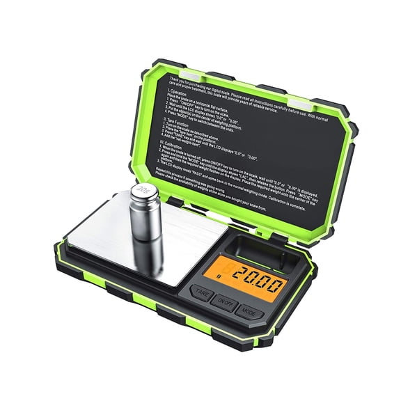 20 G/0.001 G Digital Mini Pocket Gram Scale, Milligram Scale ,Easy to Calibration