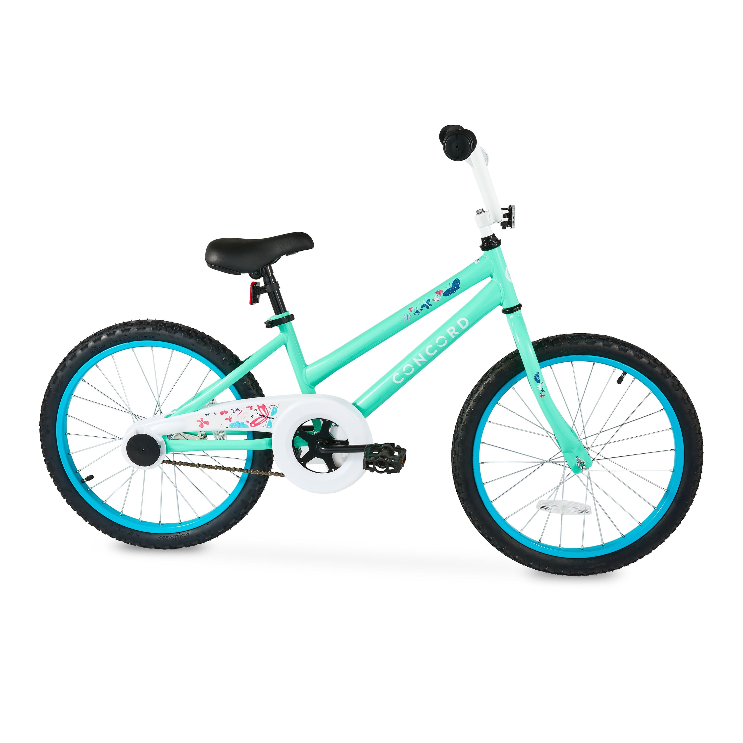 Walmart Deal of Concord 20" Kids' Bike for Girls, Teal, Fits Riders 44"-56"