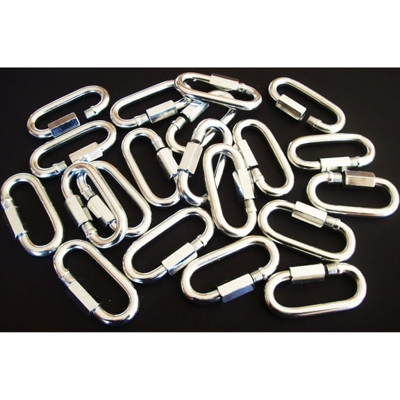 20 GOLIATH INDUSTRIAL QUICK LINK 3/8" 2200lb STRENGTH QL38 SAFETY TOW CHAIN