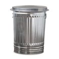 20 Gallon Galvanized Trash Can, Metal Bucket with Lid (20 Gallon with