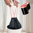 thumbnail image 1 of 20 Gallon Large Drawstring Bags, 100 Counts Heavy Duty Tall Kitchen Garbage Liners, Large Trash Bags for Home Office Light Residential Waste Outdoor Lawn, Black, Leakproof Plastic, 1 of 7