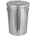 thumbnail image 1 of 20 Gallon Pre Galvanized Outdoor Steel Garbage Can with Lid, Grey, 1 of 3