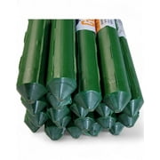 20 Garden Stakes 2.5 3, 4, 5, and 6 Sturdy Steel Plant Stakes. All 7/16 diameter - Extra Grabby Coating