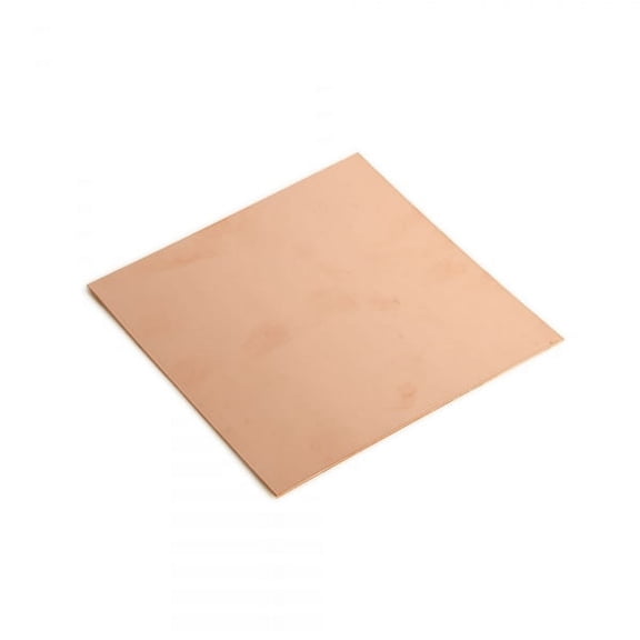 20 Gauge 0.032 Dead Soft Copper Sheet Metal - 6x6 Inch