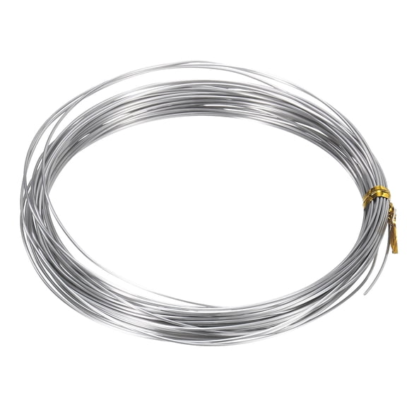 20 Gauge 0.8mm Stainless Steel Wire 10m/33 ft Soft Craft Sculpting Artistic Wire for Jewelry Making Beading DIY Crafts Supplies, Silver