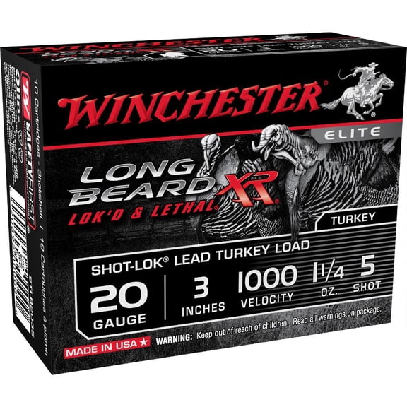 Winchester long beard turkey ammo 20 gauge 3"