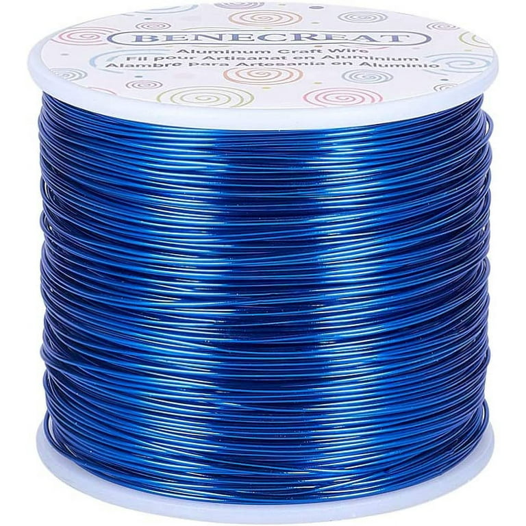 20 Gauge 770FT Aluminum Wire Anodized Jewelry Craft Making Beading Floist  Wire Colored Aluminum Garden Craft Thin Wire - Black 