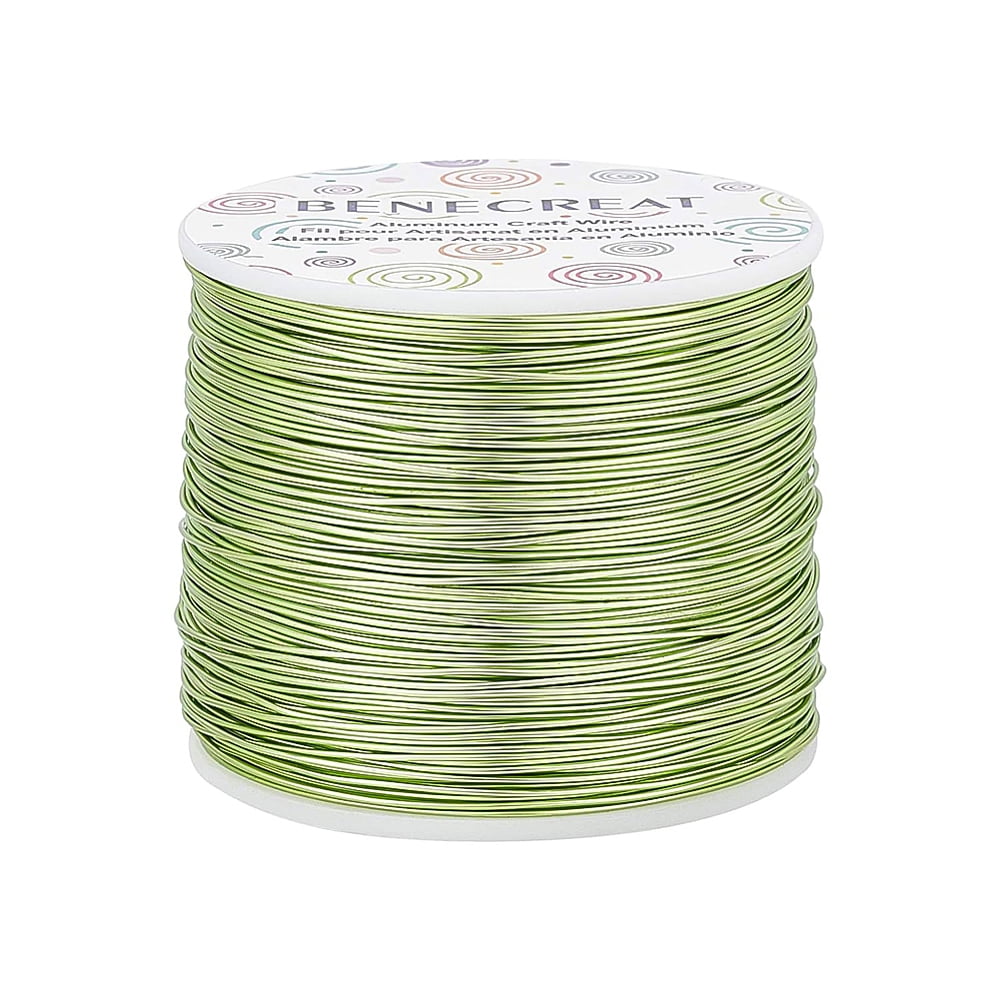 20 Gauge 770FT Resistant Jewelry Beading Wire Bendable Aluminum Sculpting Metal Wire Jewelry Craft Beading Work St. Patrick's