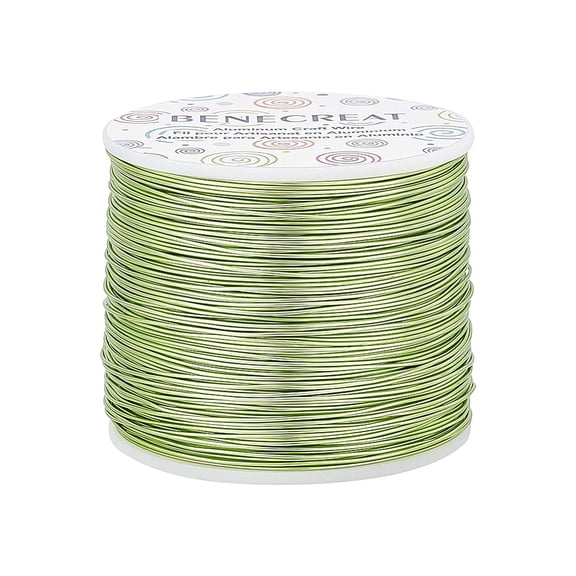 20 Gauge 770FT Resistant Jewelry Beading Wire Bendable Aluminum Sculpting Metal Wire Jewelry Craft Beading Work St. Patrick's