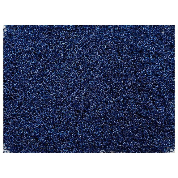 20 Gauge Blue Anodized Aluminum Jump Rings 5000pcs 1/8 Inch ID for Micromaille Jewelry Making Chainmail Armored Supplies