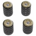 thumbnail image 1 of 20 Gauge Bullet Shell Ammo Tire Rim Wheel Aluminum Valve Stem Caps, Multiple Colors, 1 of 1