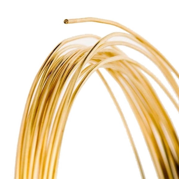 20 Gauge Round Dead Soft Red Brass Wire 25FT