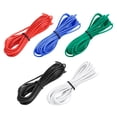 thumbnail image 1 of 20 Gauge Silicone Wire 20AWG Stranded Wire Tinned Copper Wire High Temp Wire 5 Color 3.0m/10ft 5pcs, 1 of 6