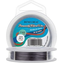 20-Gauge Tarnish Resistant Gunmetal Wire 33-Feet/11-Yard Jewelry Beading Wire for Jewelry Craft Making
