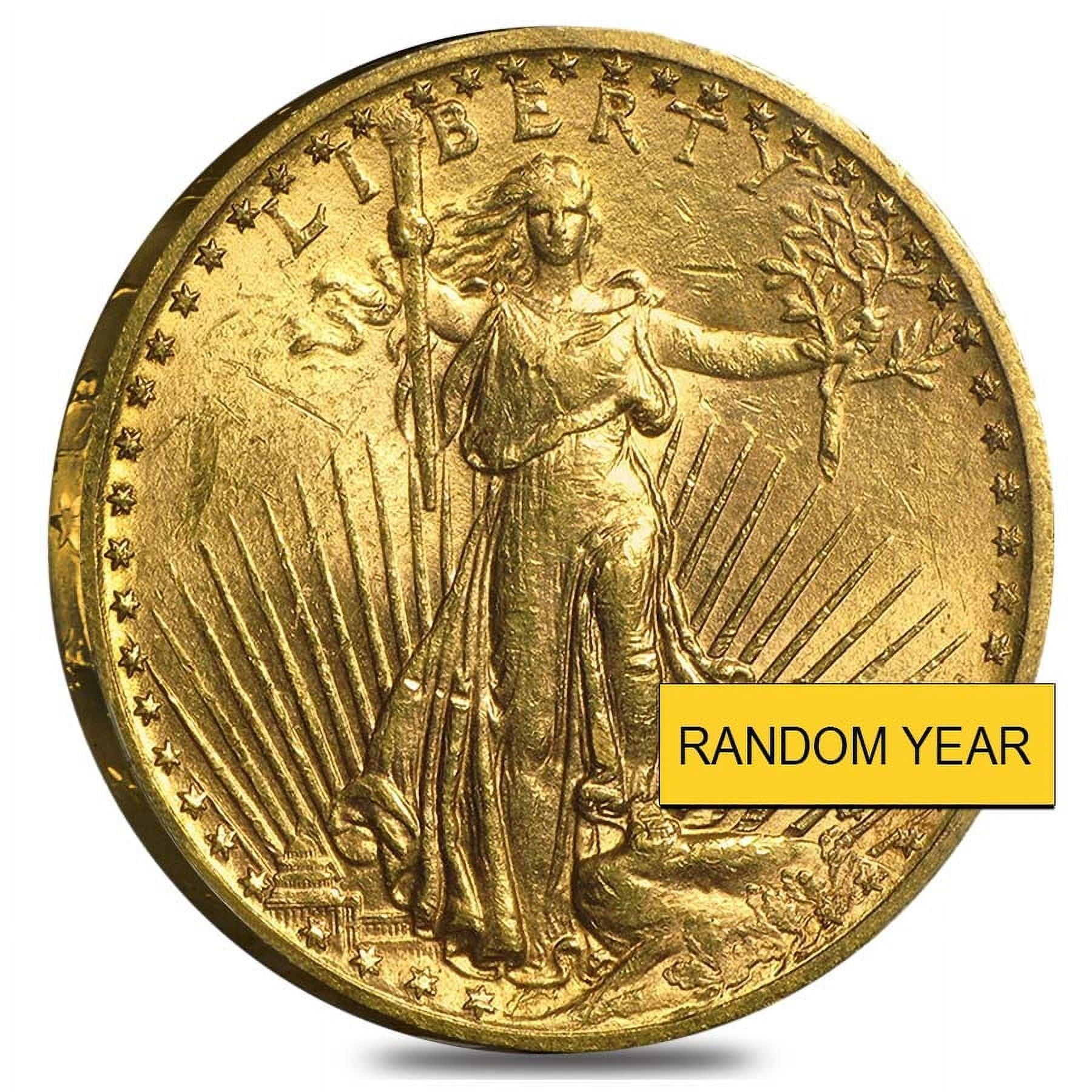 U.S. MINT $20 Gold Double Eagle Saint Gaudens - Brilliant Uncirculated BU (Random Year)