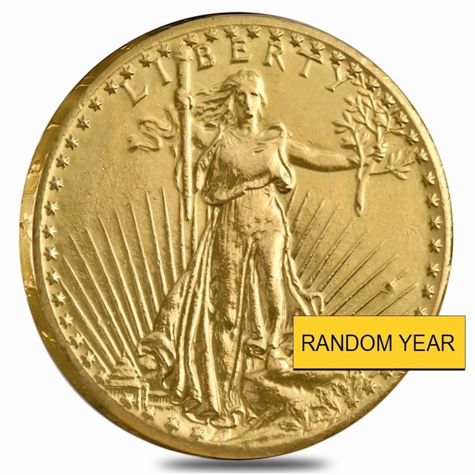 U.S. MINT $20 Gold Double Eagle Saint Gaudens - Ex Jewelry (Random Year)