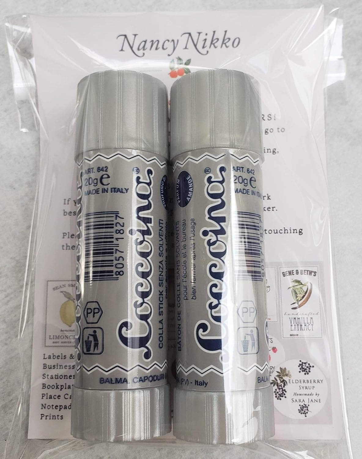 20 Gram (.70 oz) Italian Glue Sticks (2)