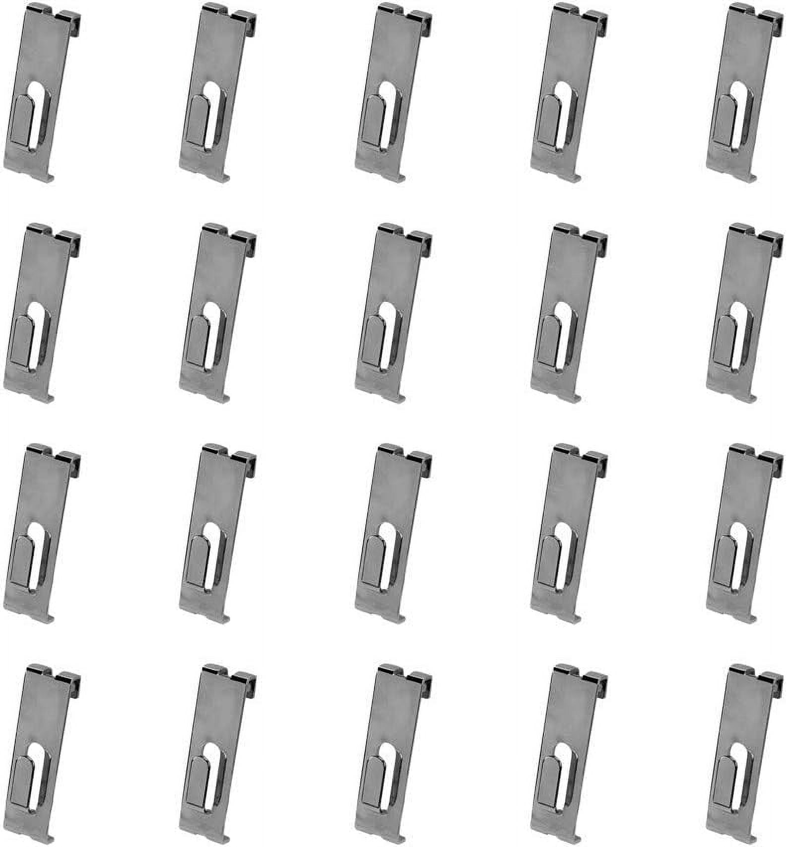 20 Gridwall Utility Hook Grid Wall Panel Display Picture Notch Chrome