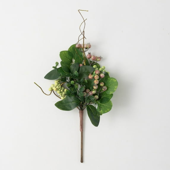 20"H Sullivans Berry Foliage Pick, Multicolored