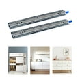thumbnail image 1 of 20" Heavy SlideS Three-Section Track Heavy-Duty Lock Slide Rail for Tool Cabinet, 1 of 13