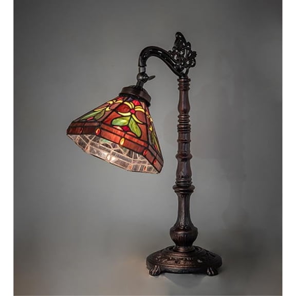 20" High Middleton Bridge Arm Table Lamp