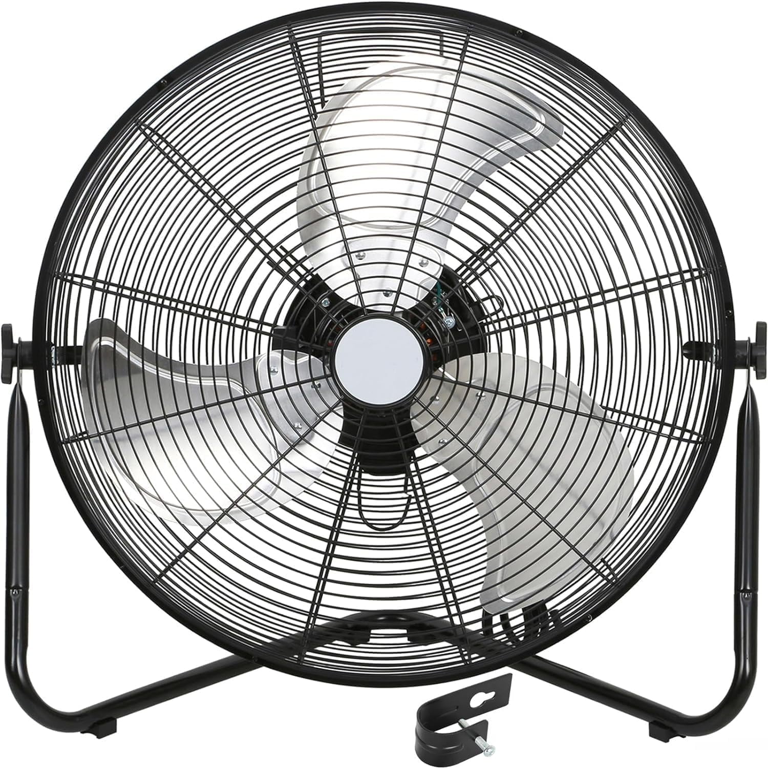 20" High Velocity Floor Fan, 4600 CFM 3Speed Industrial Shop Fan with