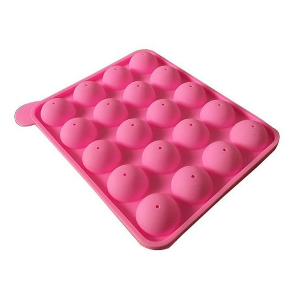 20 Holes Lollipop Silicone Mold Baking Fondant Cake Border Decoration Tools Candy Making Molds