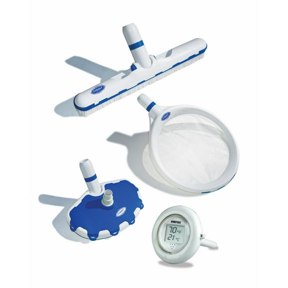 20" HydroTools Cobalt Series Premium Swimming Pool Cleaning Maintenance Kit