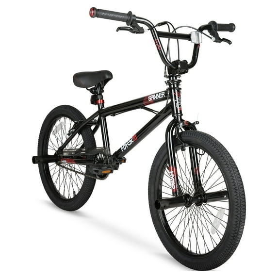 20" Hyper Bicycles Boy's Spinner BMX Bike for Kids, Black, Age Group 8 to 13, Child, Tween
