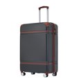 thumbnail image 1 of 20 IN Luggage 1 Piece，Travel Suitcase Luggagewith TSA lock , Light weight Suitcase Spinner Wheels，Black, 1 of 7