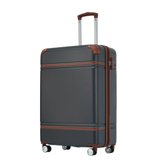 20 IN Luggage 1 Piece,Travel Suitcase Luggagewith TSA lock , Light weight Suitcase Spinner Wheels,Black