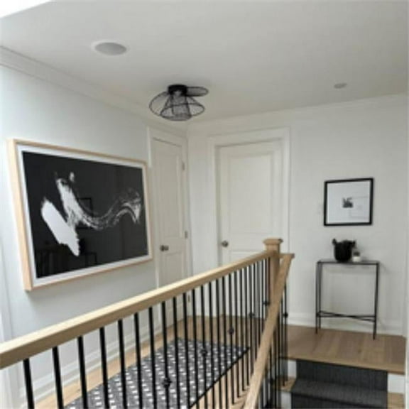 20 Inch 12W 1 Led Flush Mount-Black Finish Maxim Lighting 24170Bk