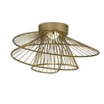 thumbnail image 1 of 20 Inch 12W 1 Led Flush Mount-Natural Aged Brass Finish Maxim Lighting 24170Nab, 1 of 5