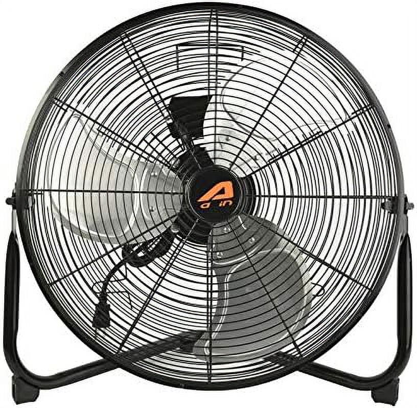 20 Inch 3Speed High Velocity Heavy Duty Metal Industrial Floor Fans