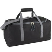 TRAIL MAKER Trailmaker 20.00 x 11.00 x 11.00 Inches Heavy Duty Weekender Overnight Duffle Shoulder Bag, Black