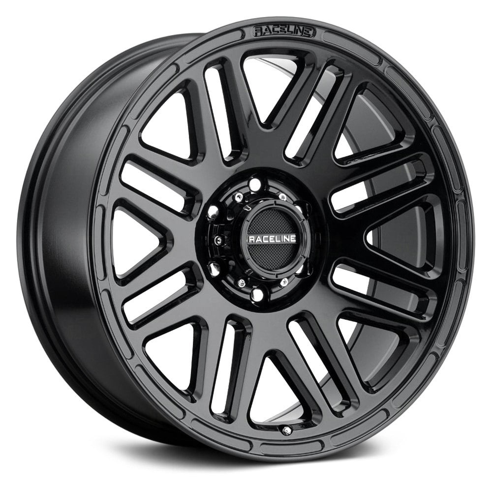 20" Inch 6x139.7 Wheel Rim Raceline 944B OUTLANDER 20x9 -12mm Black
