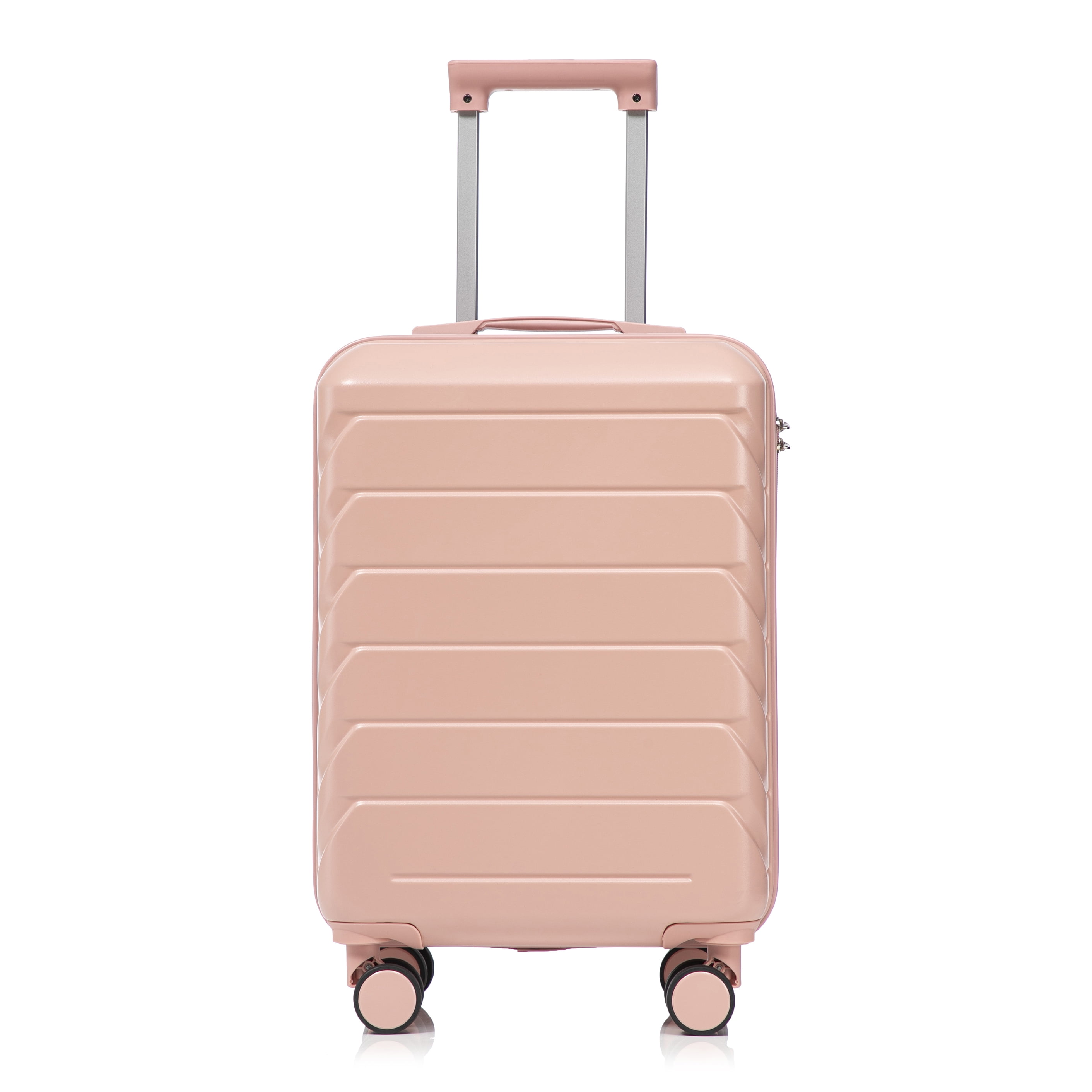 セキュリティ・セーフティ paige 20 Inch Abs Hard Shell Travel Checked Luggage - Scratch Resistant