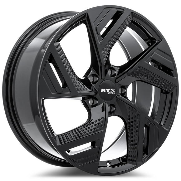 20 Inch Black Alloy Wheel Rim for Jeep Compass Patriot, RTX 83226 20x8.5 5x114.3