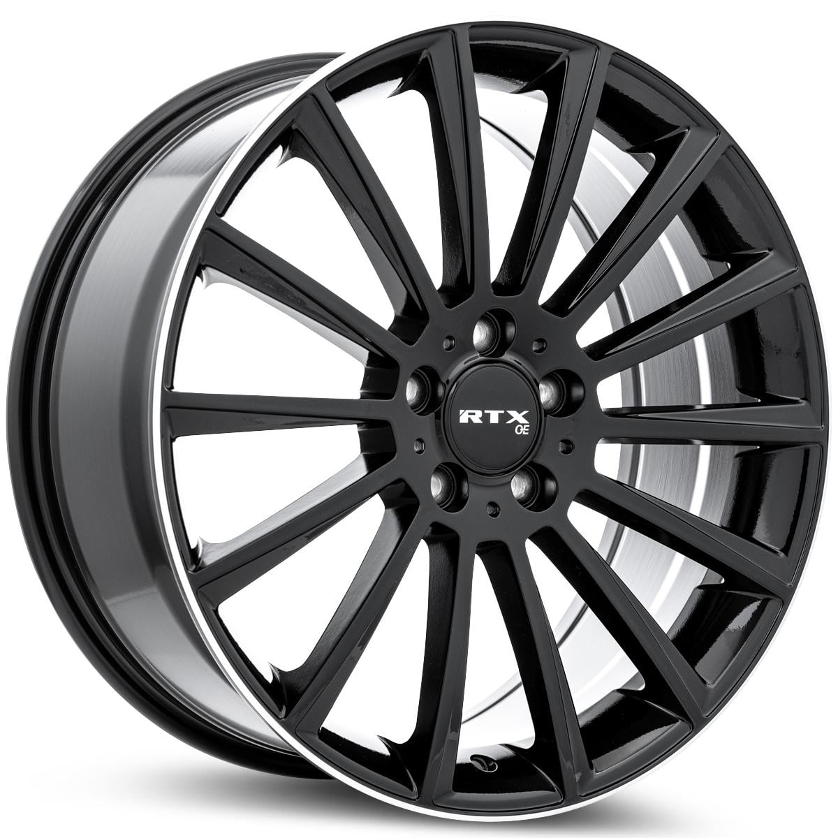 20 Inch Black Alloy Wheel Rim for Volkswagen Tiguan Limited, RTX 83249 ...
