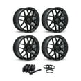 thumbnail image 1 of 20 Inch Black Rims (Set of 4) for 2002-2010 Ford Explorer, RTX 82764-FQ, 1 of 9