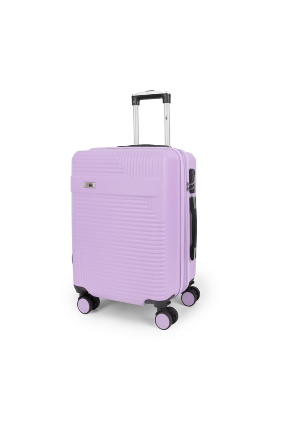 20 inch Carry on Luggage for Airplane, Hardside Expandable Suitcase with Spinner Wheels, Lightweight Rolling Luggage, Purple - WD588