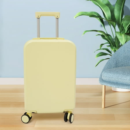 20 Inch Carry on Luggage, Lightweight ABS Hardside Suitcase with Spinner Wheels & 3-Digit Combination Lock, Airline Approved Rolling Travel Suitcase with Telescoping Handle