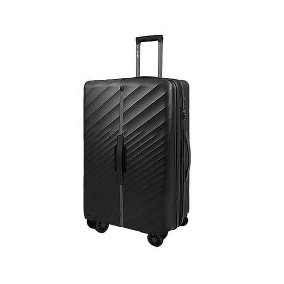 20" Carry On Luggage Airline Approved,Hardshell Suitcases with Spinner Wheels & TSA Lock,Lightweight Expandable Rolling Luggage, Black - DQ135