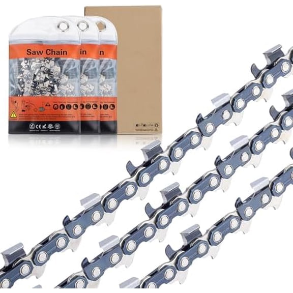 20 Inch Chainsaw Chain for Poula Pro PR5020 CS-590 timber wolf CS-4000 CS-4400 Chainsaw Replace D70 E70 72LPX070G and More - 3/8" Pitch .050" Gauge 70 DL Chain(3 Chians)$$Tools