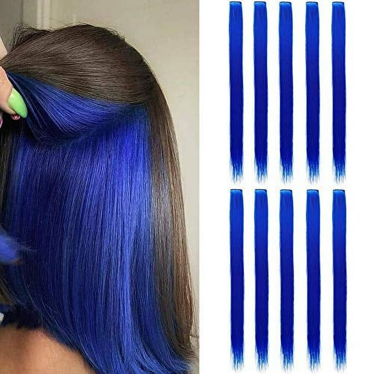 How to Apply Colored Clip-in Hair Extensions