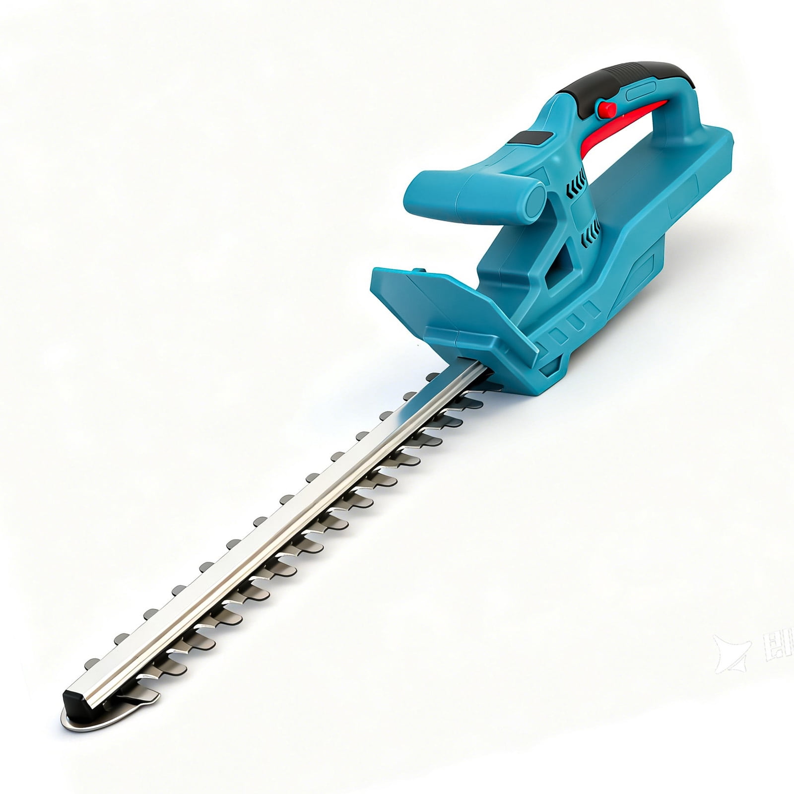 20 Inch Cordless Hedge Trimmer 24000 RPM High Speed Motor 60Min Runtime 600W Electric Shrub Trimmer Lightweight Low Noise for Yard Garden Hedge Shaping, Blue