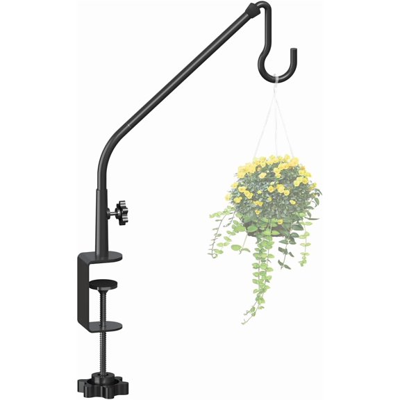 20 Inch Extended Reach Deck Hook Hanger for Railing 1 Pack