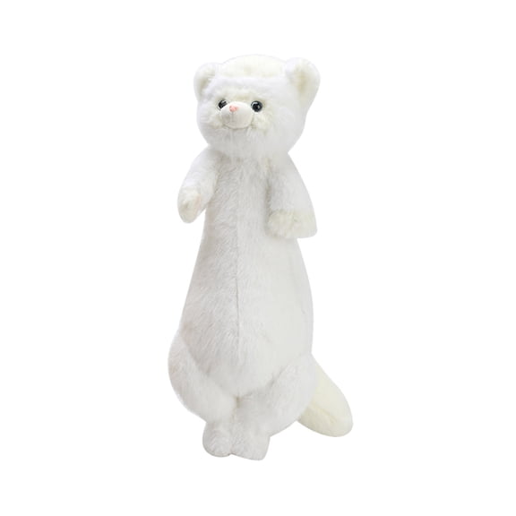 20 Inch Ferret Plush Stuffed Animal Long Cute Ferrets Pillow Soft Doll Stuffed Cute Toys Animals Lover Gift Birthday Holiday Party Favor