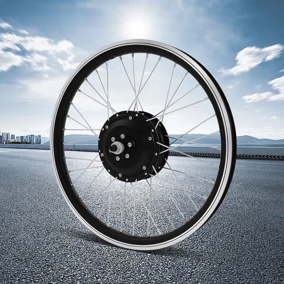 20 Inch Front Wheel Electric Bike Conversion Kit, 36V 250W E-Bike Hub Motor Kit with LCD Display & PAS System, Electric Bicycle Conversion Kit for Road Cycling