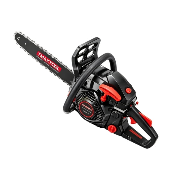 20 Inch Gas Chainsaw, 62cc 2-Stroke Powerful Gas Powered Saw for Wood Cutting Pruning Limbing and Sawmill Work, Black